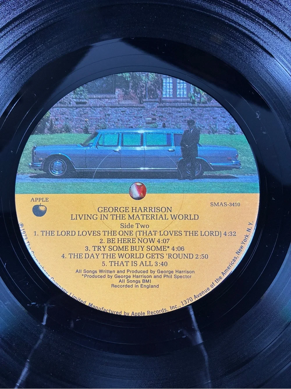 George Harrison – Living in the Material World (1973 Original US Pressing)